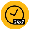 24x7 Support Service