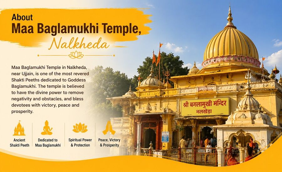 About Maa Baglamukhi Temple, Nalkheda