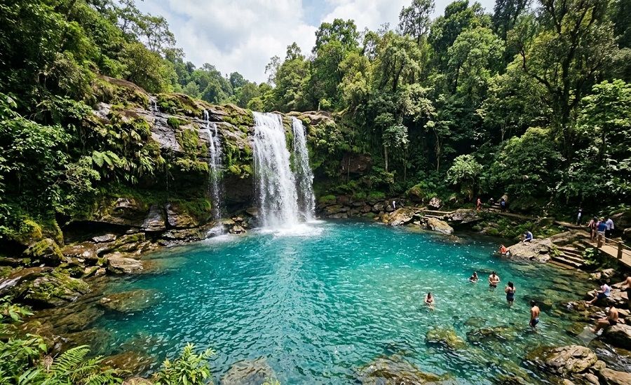 Water fall in Jowai