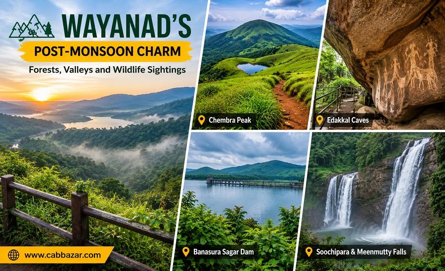 Wayanad's Post-Monsoon Charm: Forests, Valleys and Wildlife Sightings