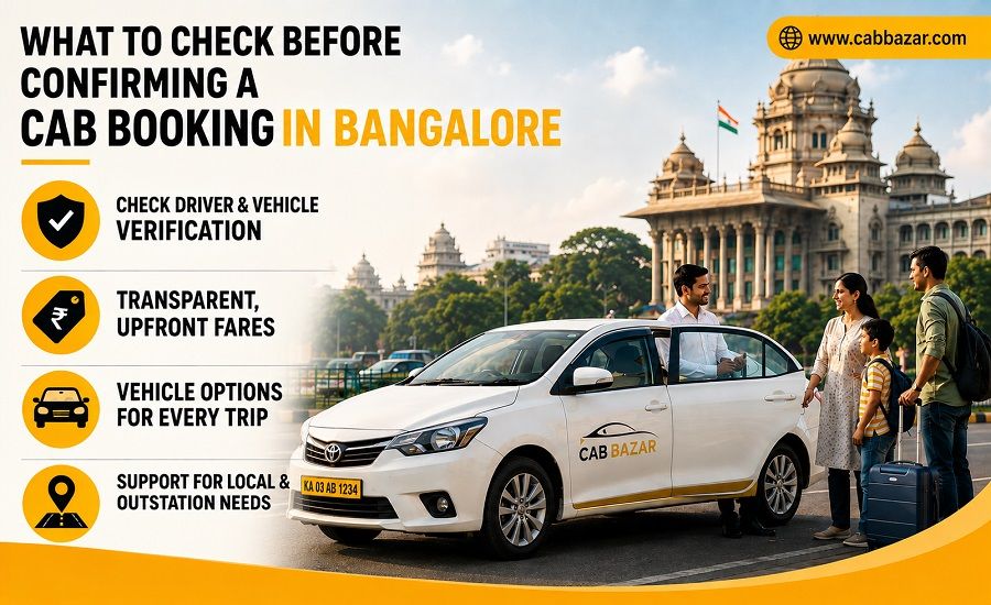 What to Check Before Cab Booking in Bangalore