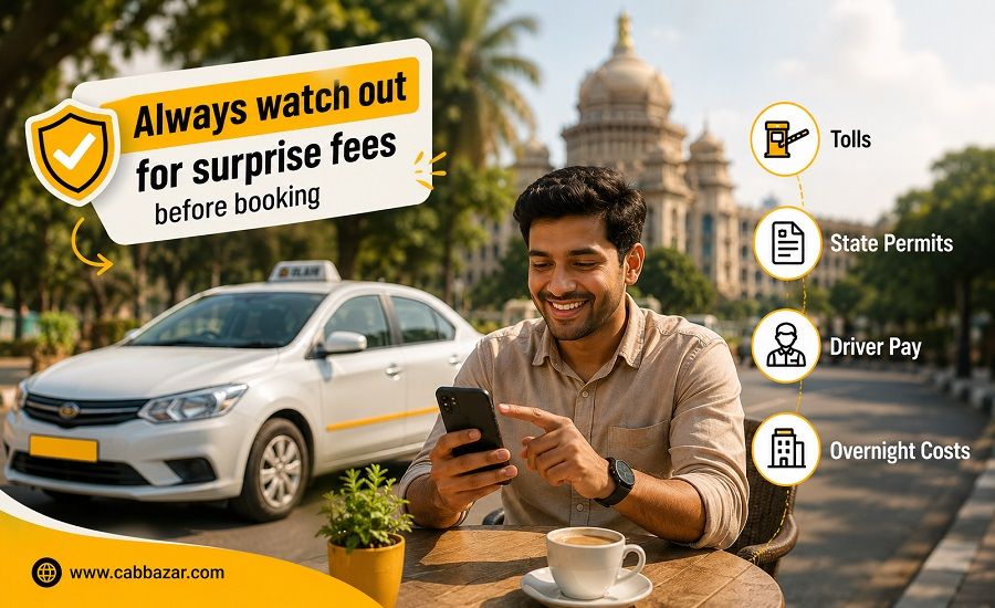 Always watch out for surprise fees before booking