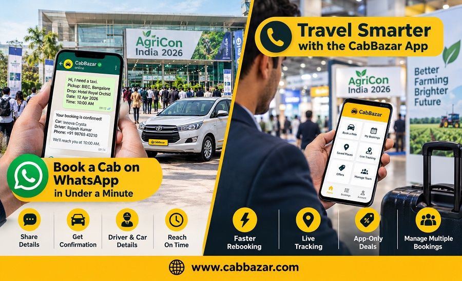 Book a cab on Whatsapp