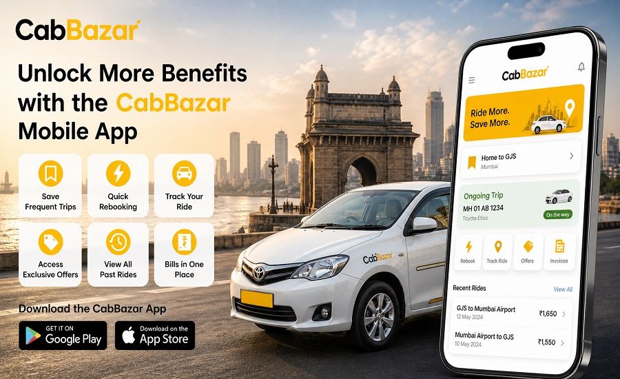 Benefits with CabBazar Mobile App