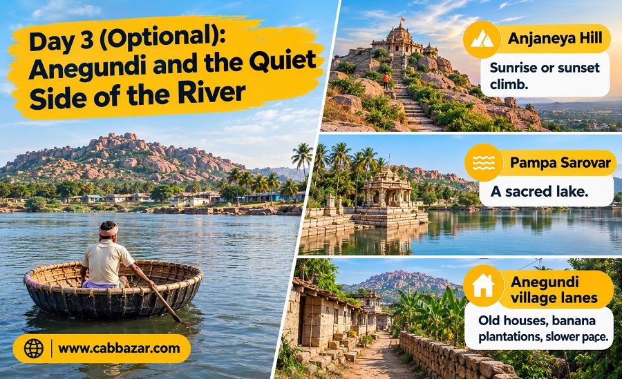Day 3 Plan in Hampi Trip