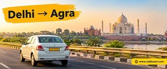 Delhi to Agra