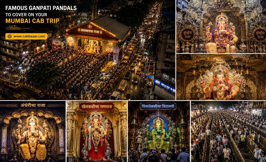 Ganpati Pandals to Cover on Your Mumbai Cab Trip