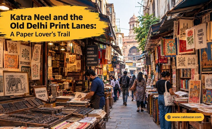 Katra Neel and the Old Delhi Print Lanes