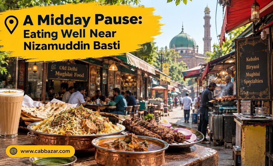 Midday Pause: Eating Well Near Nizamuddin Basti