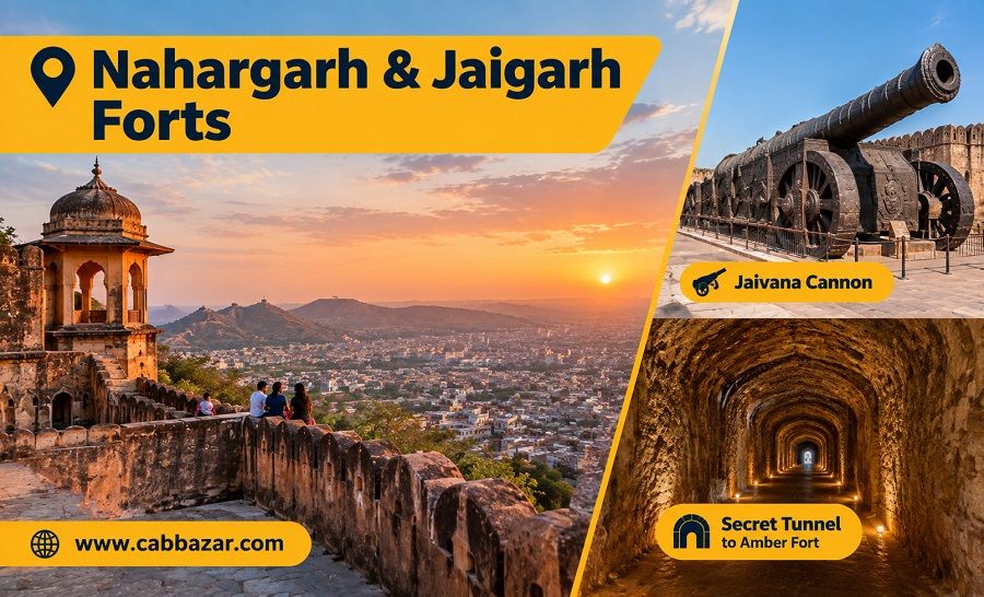 Nahargarh and Jaigarh Forts