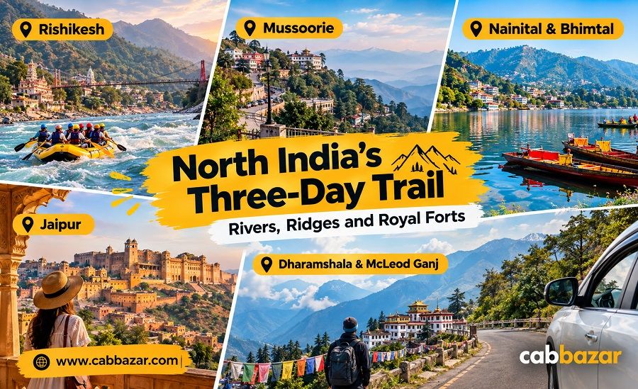 North India's Three-Day Trip