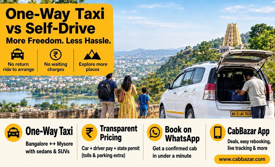 One-Way Taxi vs Self-Drive