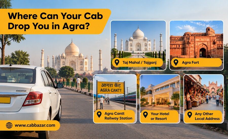Popular Cab Drop You in Agra