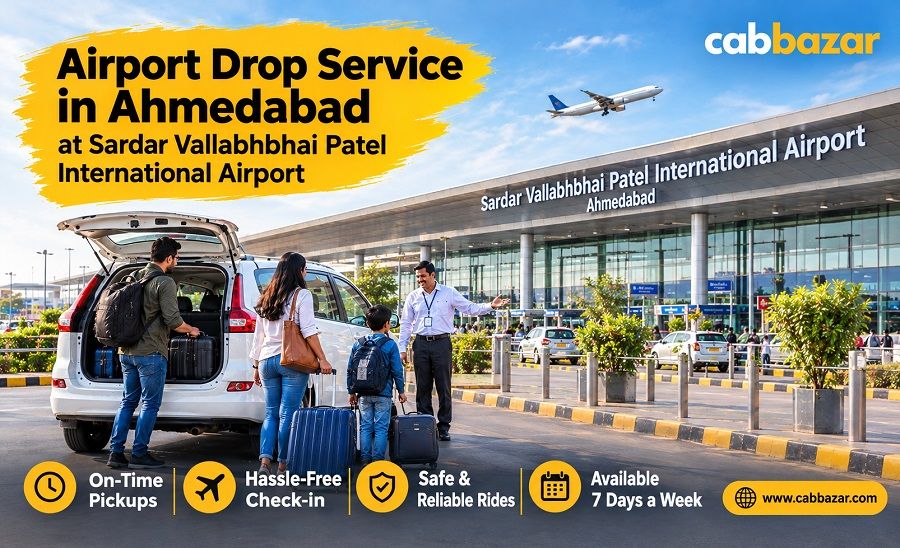 Airport Drop Service in Ahmedabad