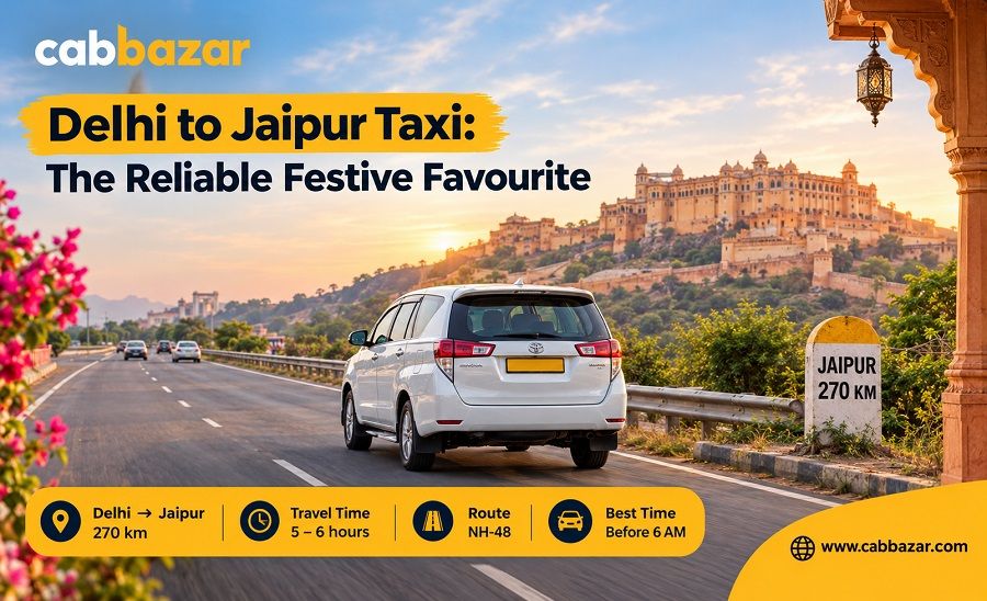 Delhi to Jaipur Taxi