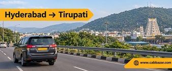 Hyderabad to Tirupati