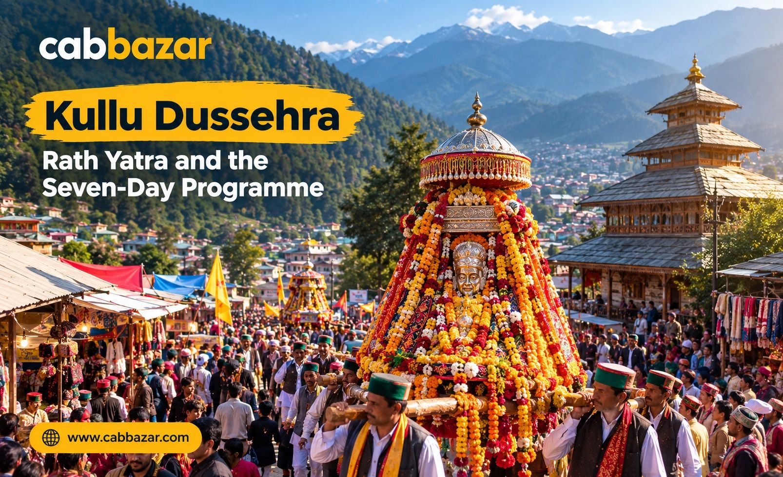 Kullu Dussehra Rath Yatra