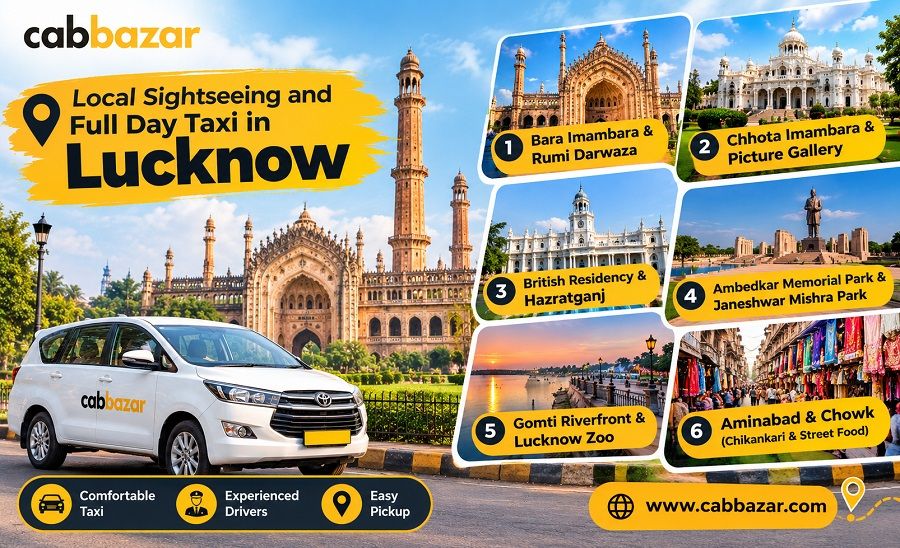 Lucknow Local Sightseeing Taxi