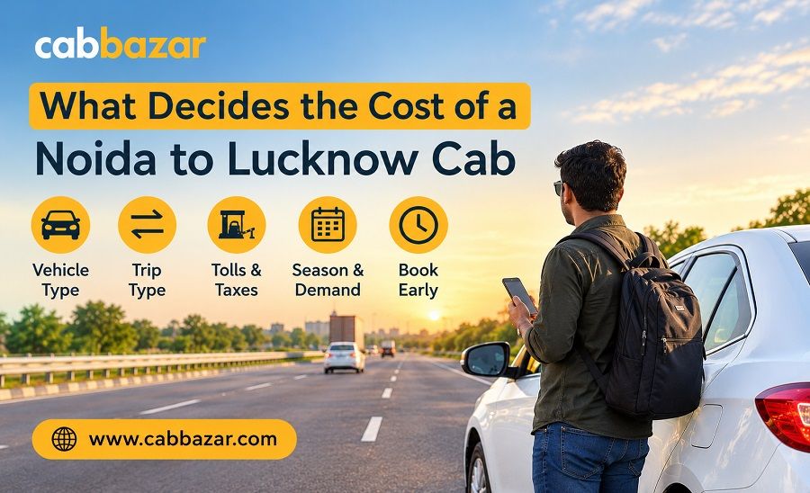 Noida to Lucknow Cab