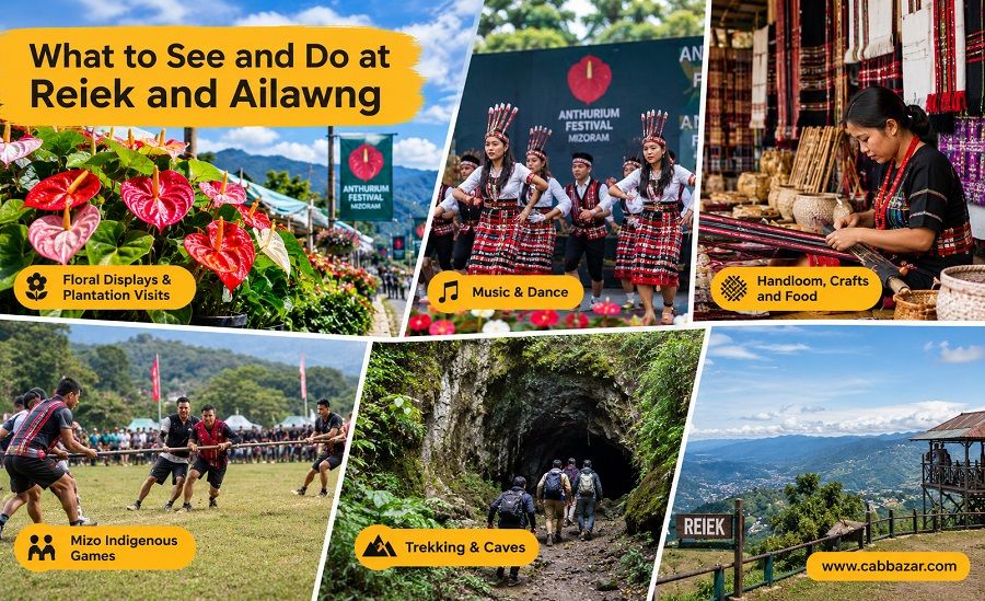 What to See and Do at Reiek and Ailawng