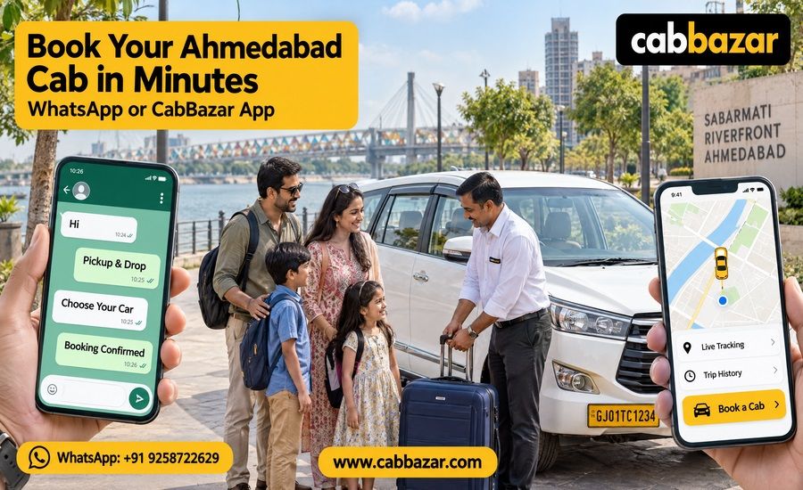 Book a cab on Whatsapp