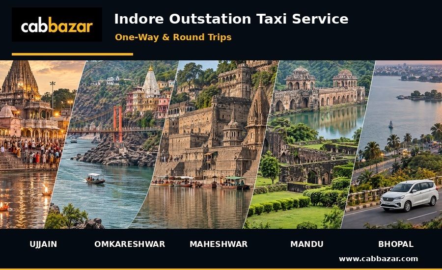 Taxi Service in Indore for Outstation