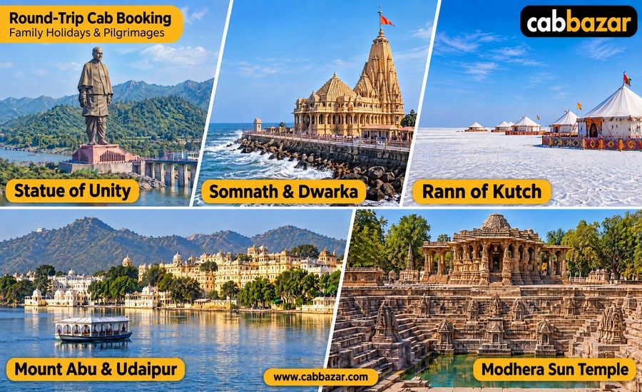 Round-Trip Cab Booking
