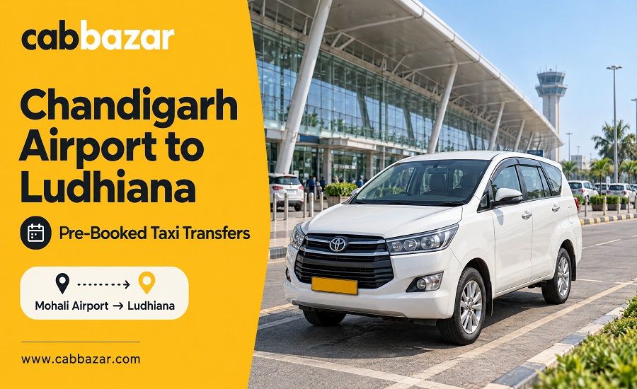 Chandigarh Airport to Ludhiana Taxi