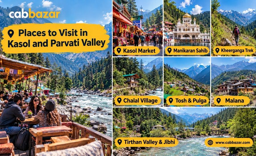 Places to Visit in Kasol and Parvati Valley