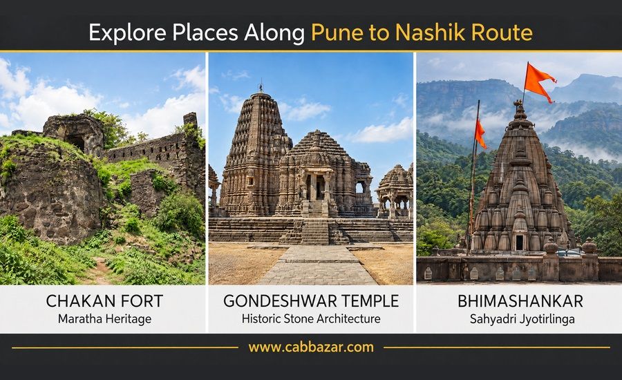 Places to Visit on the Way Pune to Nashik