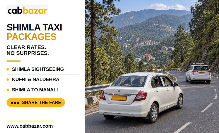 Chandigarh to Shimla Taxi