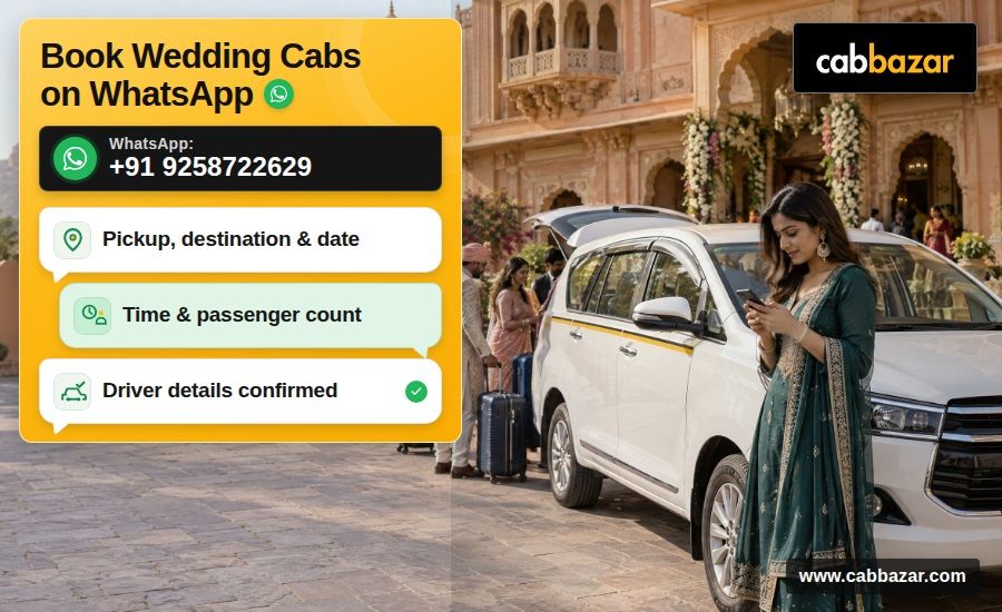 Book a cab in Whatsapp