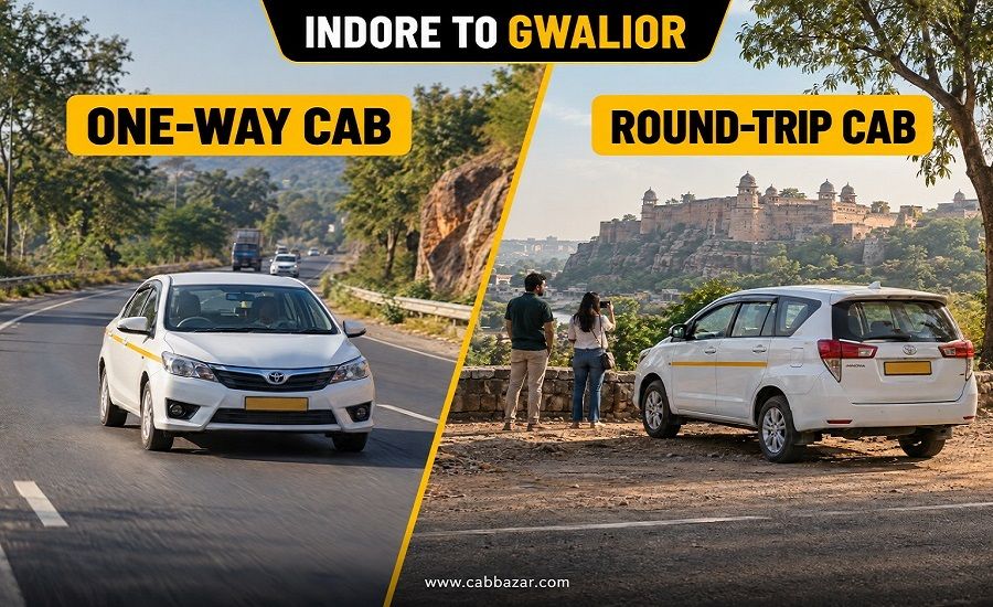 Indore to Gwalior Taxi Booking