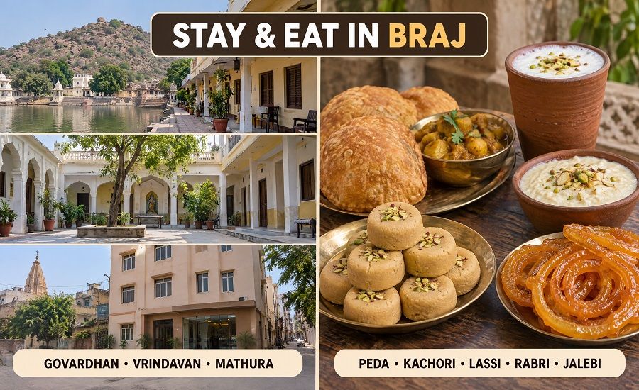 Stay & eat in Braj