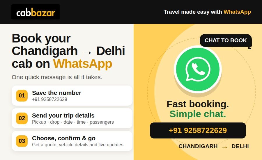 Book Cab on Whatsapp