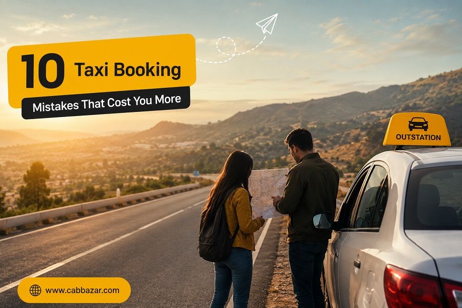 10 Mistakes to Avoid When Booking an Outstation Taxi
