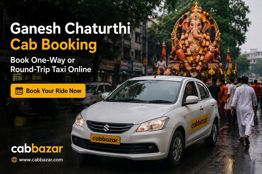 Ganesh Chaturthi Cab Booking: Book a One-Way or Round-Trip Taxi Online