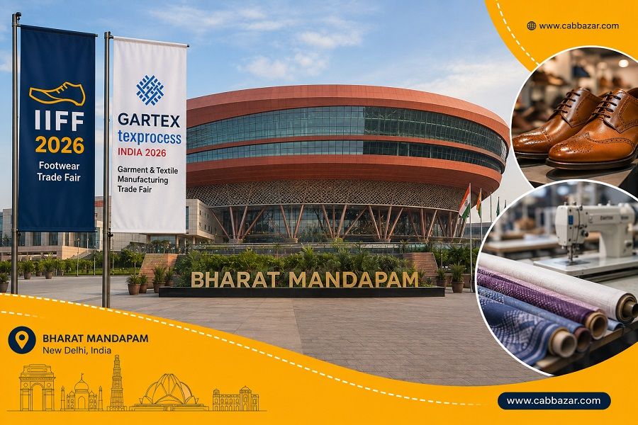 IIFF 2026 and Gartex Texprocess India 2026: Guide to Delhi's Biggest Footwear and Textile Trade Fairs