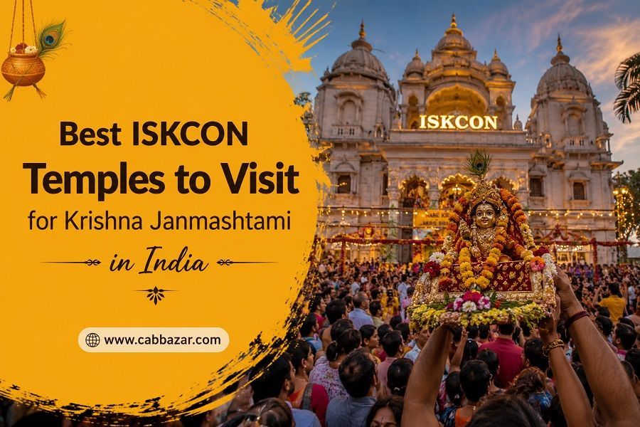 Best ISKCON Temples to Visit for Krishna Janmashtami in India