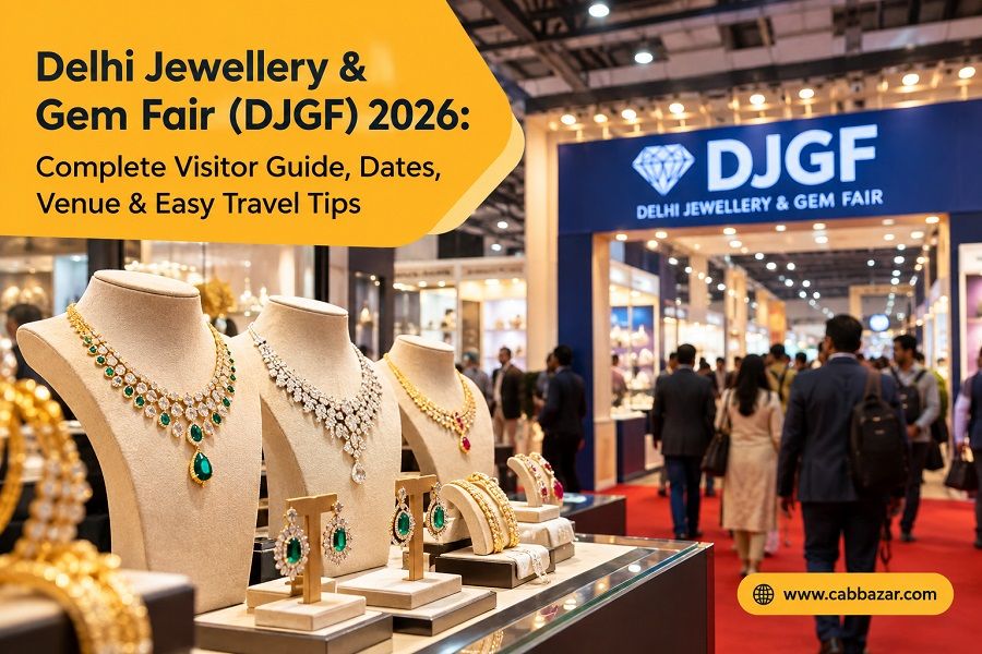 Delhi Jewellery & Gem Fair (DJGF) 2026: Visitor Guide, Dates, Venue & Easy Travel Tips