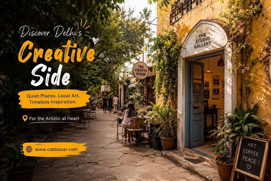 Delhi's Hidden Gems Loved by Artistic Souls: Guide to the City's Quiet Creative Corners