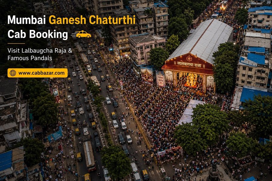 Mumbai Ganesh Chaturthi Cab Booking: Visit Lalbaugcha Raja & Famous Pandals