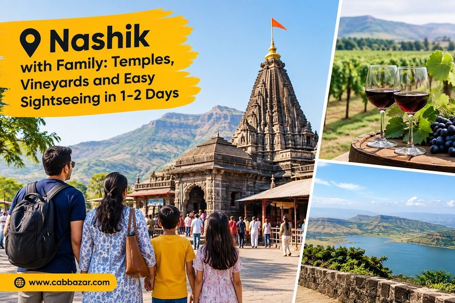 Nashik with Family: Temples, Vineyards and Easy Sightseeing in 1-2 Days