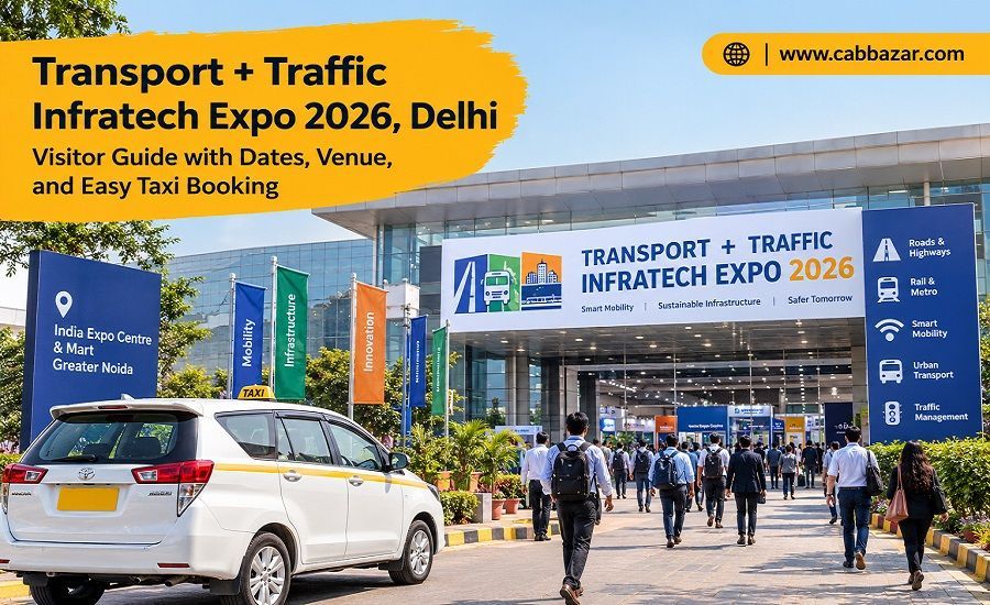 Transport + Traffic Infratech Expo 2026, Delhi: Visitor Guide with Dates, Venue, and Easy Taxi Booking