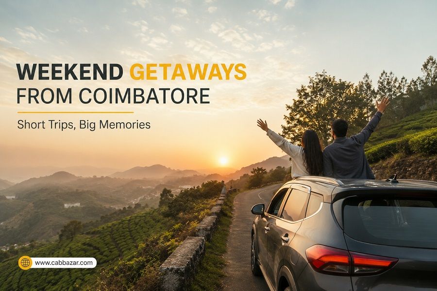 Weekend Getaways From Coimbatore: A 2026 Travel Guide for Short Trips Near the City