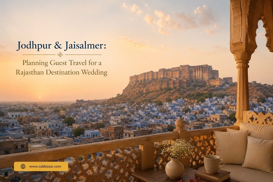 Jodhpur & Jaisalmer: Planning Guest Travel for a Rajasthan Destination Wedding