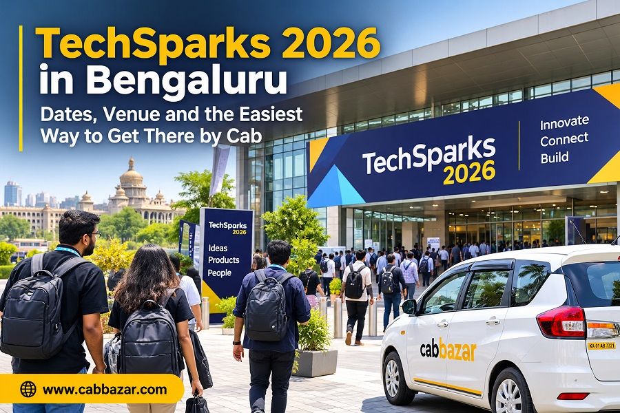 TechSparks 2026 in Bengaluru: Dates, Venue and the Easiest Way to Get There by Cab