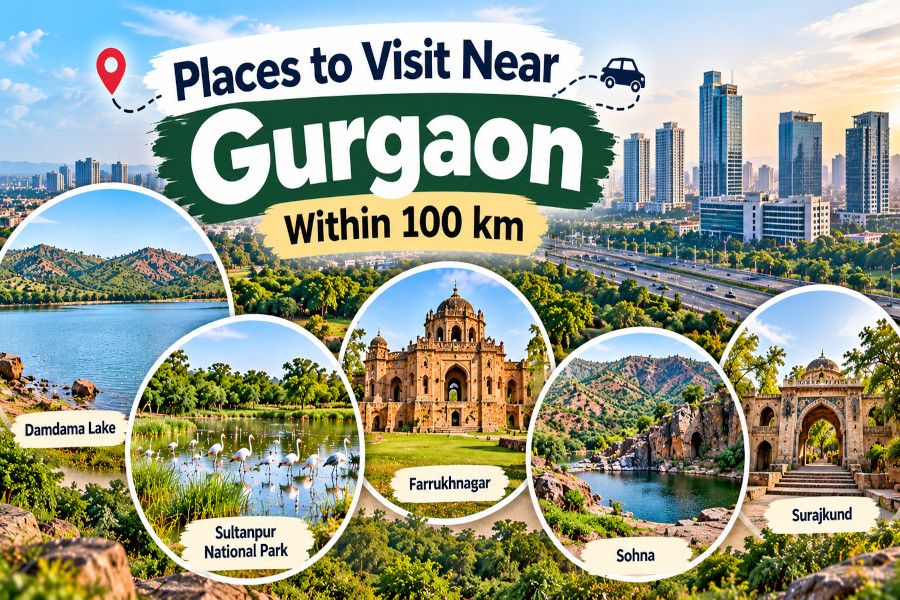 Tourist Places Near Gurgaon Within 100 Km: Best Places to Visit