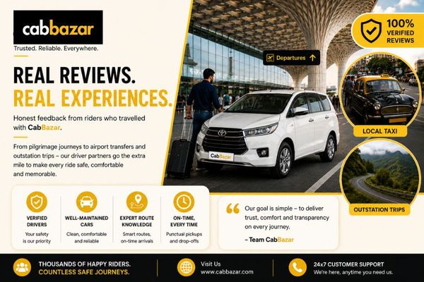 CabBazar Reviews: What Our Customers Say About Their Rides Across India