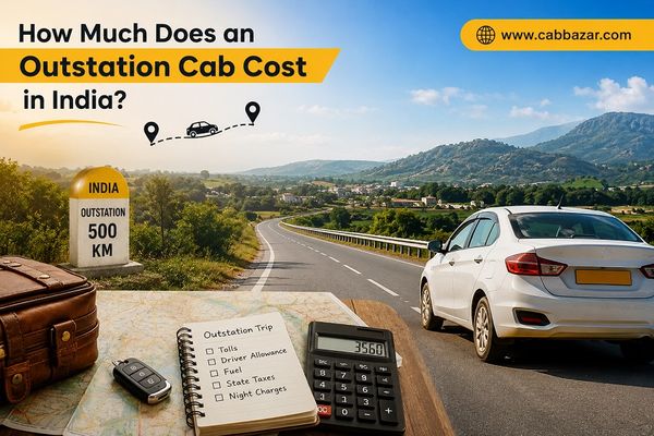 How Much Does an Outstation Cab Cost in India?